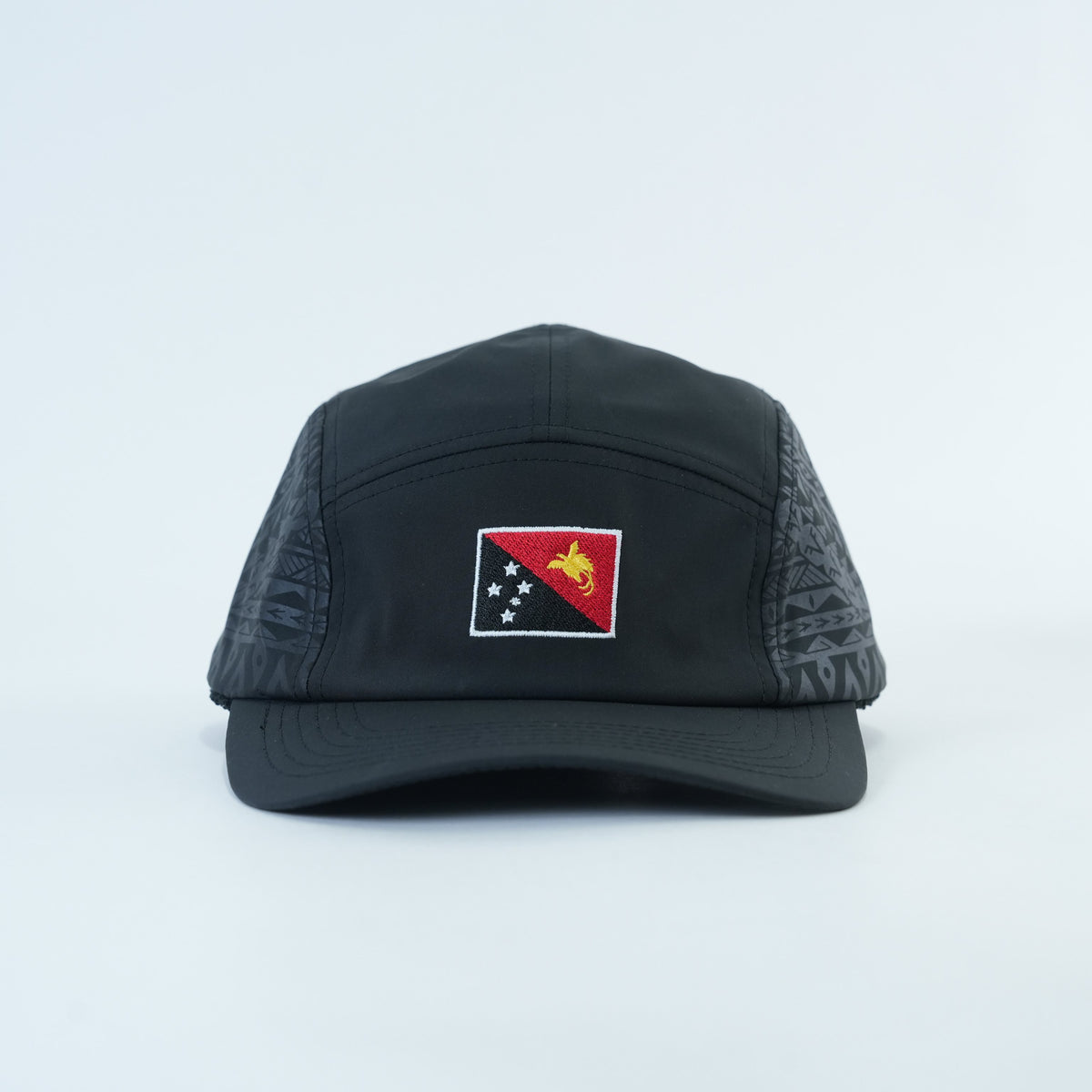 Papua New Guinea Classic Sports Lid - Black Edition - front view | League Lids