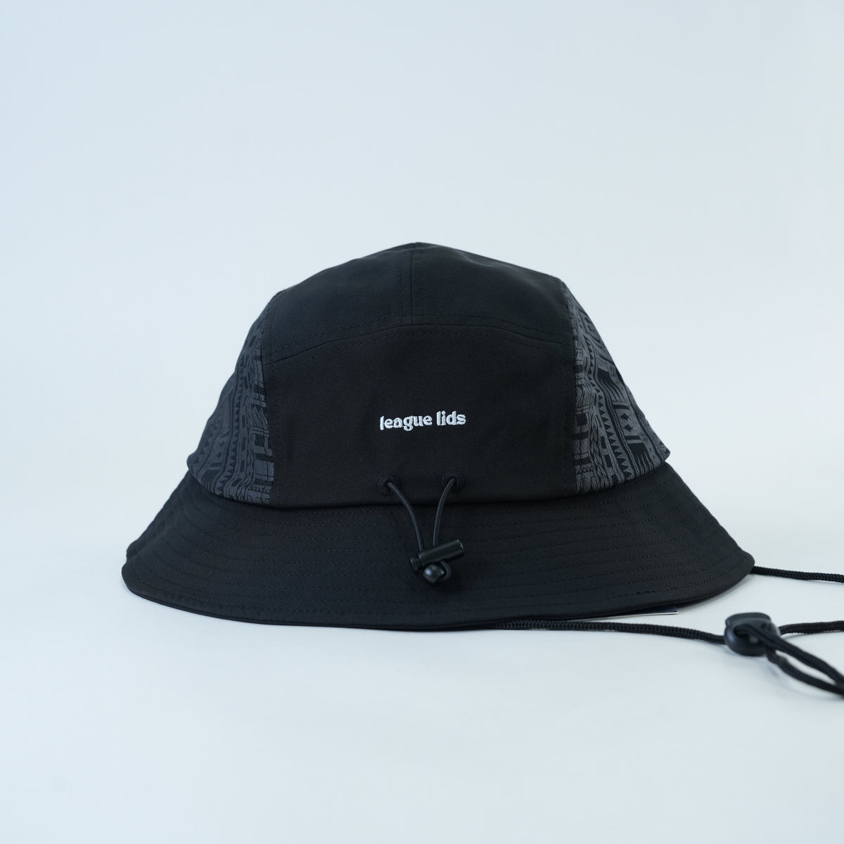 Samoa Bucket Lid - Black Edition - back view | League Lids