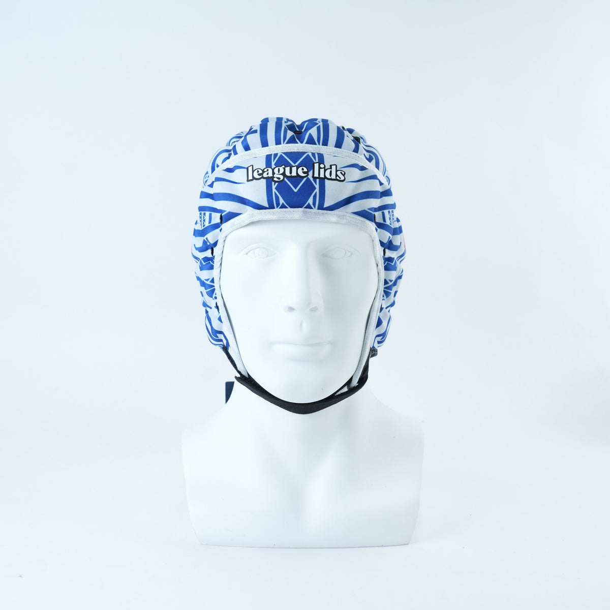 Samoa Classic Headguard Lid - worn, front view | League Lids